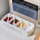 Ye Yu kitchen seasoning box all-in-one set multi-compartment seasoning jar household large-capacity salt jar MSG condiment storage box main picture