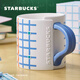 Starbucks Cup Return to Campus Series Mug Desktop Coffee Cup High-Looking Water Cup Gift for Men and Women Mug Gift Box 370ml