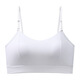 Ice Silk Big U Back Nude Ice Silk Seamless Camisole for Women One-piece fixed spaghetti straps beautiful back wrap bra Skin color M Recommended 80-95 Jin Jin is equal to 0.5 kg