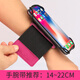 Mobile Phone Detachable Running Arm Bag Sports Cycling Driving Stand Male and Female Apple Huawei Universal Wristband Armband Rose Red-Wristband