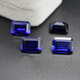 Bhiodha2025 new quality tanzanite sapphire loose stone rectangular blue main stone Sri Lanka rough stone 6x8mm