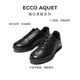 ECCO* business casual shoes men's casual leather shoes comfortable leather formal shoes men's shoes wedding shoes Yashi 207124 black 20712401001 41