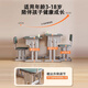 Lingjian Mesa de estudio para niños Estudiantes de primaria y secundaria Escritorio y silla elevables Escritorio Escritorio Apartamento pequeño Clase de capacitación Juego para el hogar Escuela Mesa y silla del mismo estilo (pilar de hierro de 4 cm) + color madera 60 cm * 40 cm * 76 cm