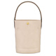 珑骧（longchamp）手提包LONGCHAMPpure徽标Logo按扣开合牛皮水桶小号女款浅卡其 基础装(包+防尘袋)