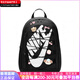 Nike (Nike) [sac personnalisé] Jiuqi Black Pink chiot chiot chiot bretelles Big Logo Logo à mode
