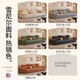 Jane Xin Chenille sofa living room 2025 new small apartment removable and washable pillow adjustable fabric sofa 868B