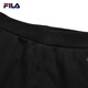FILA official men's knitted trousers 2025 fashionable casual business commuting velvet casual pants