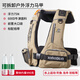 Zailu fishing portable large buoyancy fishing rock fishing sea fishing fishing clothing vest vest outdoor life jacket one size fits all khaki