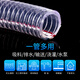 Andatong PVC steel wire hose water pipe hose steel wire reinforced hose transparent and thickened 32mm*3.0mm 5 meters/root