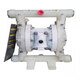 Perfluoroplastic Corrosion Resistant Acid and Alkali Resistant Pneumatic Diaphragm Pump Self-priming PVDF Teflon Teflon Glue Sewage Pump PP WRQBY-LF25PP Plastic + Teflon