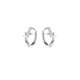 Nianfu Star Earrings 999 Men's Earrings Star Ear Rings Are Allergy-Free and Ear-piercing Personalized Handsome Trendy Men's Earrings Star Earrings 999 Silver