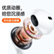 YOMO original version 3.5mm interface headset round mouth wired headset gaming e-sports headset suitable for Apple Huawei vivo Xiaomi oppo mobile phone - white