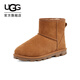 UGG Winter Women's Comfortable Fashion Round Toe Casual Classic Mini Short Boots Snow Boots 1115030CHE | Maroon 38