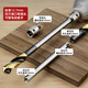 Dane tools electric wrench drill bit extended twist drill small handle woodworking special steel punching high strength template drill hole opener 600mm extension rod special electric wrench