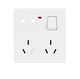 Nanpan power socket, one opening, eight holes, single control