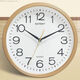 Weirong Jinzhongbao Brand Wall Clock Modern Living Room Простые часы модные творческие часы круглые золотые настенные часы 3883 Матовый черный диаметр 34 см 1 дюйм