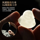Phoenix Jewelry Hotan Jade Buddha Pendant Maitreya Buddha Jade Pendant Natural Jade Necklace Women's Practical Birthday Gift