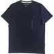 Tommy Hilfiger (Tommy Hilfiger) Nuevo color de cuello redondo Color sólido para hombres Simple y versátil Camiseta de manga corta 9 Heather Pink 9804 690/694 Versión 3xl