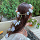 DL 1998 Fat Donglai same style garland super fairy headband female forest headband bohemian hair travel headband wedding headband girl fairy garland