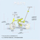 Cool riding children's tricycle K3 bicycle 1-4 years old baby walking artifact foldable stroller 1 car 5-year-old gift