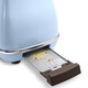 Delonghi Retro Series CTO2003/2103.AZ Toaster Toaster Toasted Sandwich Bread Toast Toaster Home Light Food Machine Breakfast Machine Bread Toaster Ocean Blue