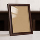 Photo frame empty frame table picture frame mounting 5 inches 6 inches 7 inches 8 inches simple hanging wall decoration wooden frame license frame coffee color 6 inches 10*15cm