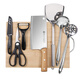 Palice knife set 11-piece set household kitchen knives, cutting boards, kitchen utensils, full set of chopping boards, spatulas, spoons, kitchen knives, kitchen utensils