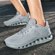 On Running Fashion cushioned running shoes trendy men's shoes beautiful comfortable sports casual shoes 2025 new four-season shoes sea blue 9923 single layer 43