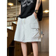 Specht (Tucano) Arbeitshorts für Männer in Sommerdünner Mode coole losen Hosen für Männer, die große Shorts Ice Seide schnell trocknende Fünf-Punkte-Hosen 1xm12-9905 Vine Purple M (ca. 95 ~ 110 Jin [Jin gleich 0,5 kg] kann getragen werden) können können) kann getragen werden)