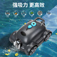 Monitok swimming pool underwater vacuum cleaner swimming pool wireless cleaning robot fish pond turtle pond fully automatic sewage suction machine water turtle XL15 enlarged wheel 9000 mAh (150 minutes)