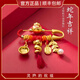 Lingyin Pregnant Women's Pin Baby Brooch Snake Baby Amulet When Going Out to Prevent Frightened Safety Pendant Clothes Button The Same Style as Lingyin in the Year of the Snake Has Been Popular