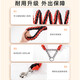 Huanqing dog leash, large dog leash, dog walking p chain, explosion-proof, impact-proof, bite-proof, thickened Husky golden fur border collie, black XL-3.0cm 65-100Jin Jin is equal to 0.5kg