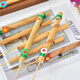 Yuan ethnic minority bamboo bird flute science and education toy music wind instrument lark flute bird flute children's music bird whistle Bamboo bird flute (random flower style) simple and easy to learn with deep tone