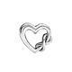 PANDORA Beloved Mother Eternal Symbol Heart-Shaped 925 Silver DIY Beads Teacher's Day Gift 798825C00 Silver