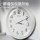 RHYTHM Japanese silent luminous living room large wall clock home light luxury simple fashion wall watch 32cm wall hanging CMG635WR08