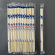Ye Yu chopsticks blue and white porcelain bold take-out restaurant home hygiene disposable independent packaging fast food commercial wholesale factory straight 5.0*19.5cm long natural bamboo 10 pairs