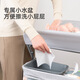 Mesa de pañales babyviva mesa de cuidado del bebé recién nacido masaje de reemplazo de bebé y bañera táctil múltiples fijación de múltiples funciones cómodo - ceniza de iones + cesta de almacenamiento + barra de ropa + almacenamiento