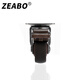 Zuobo caster 1.5 inch flat type universal wheel with brake TPE synthetic rubber pulley with bearing pulley 4 pieces