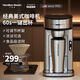Hammechi American coffee machine for household small mini portable office fully automatic drip extraction and drip filter CM12101 Italian coffee machine 15bar