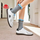KAPPA women's shoes versatile German training shoes for women 2025 summer new breathable casual sneakers retro lightweight shoes for women classic white/black 38
