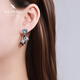 XUPING Xuping jewelry fashionable temperament high-end niche design love bear earrings earrings gift for girlfriend love bear earrings
