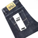 Lee Dprre Summer Slight Stretch Jeans Business hombres sueltos Retrascas de gran tamaño Gran cintura Alta Avalada Frontrable Pantalones de hombres 866 Azul + 866 Negro (dos piezas) Mirador de espejo inverso 34 (circunferencia de la cintura 2.7 pies)