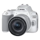 Canon CanonEOS 200D II 200D2 Mini SLR Camera 18-55 Standard Zoom Lens Kit White About 24.1 Megapixels/4K Video