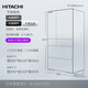 Hitachi (HITACHI) 670L vacuum lock fresh original imported automatic ice making crystal glass double cycle high-end ultra-thin refrigerator R-GW670TC R-GW670TC crystal white