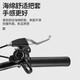 
Permanent 7-speed 22-inch urban folding bicycle men and women adult teenagers students children's bicycle gray