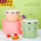 Tuojin imported quality plug-in heated lunch box from Germany, available with car power bank, insulated lunch box, usb charging, constant temperature rice, green single layer