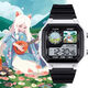 
Light Escape Sky Mushroom White Bird Keel surrounding electronic watch small square waterproof luminous no entertainment function gift [Stylish silver-electronic watch] z3895 Light Escape Super Value Gift Pack (Extra Long Battery + Gift Box Packaging)