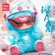 MINISO WAKUKU Furry Trendy Party Series Blind Box Vinyl Plush Doll Fashion Star Same Style Single Box Single Style First Edition