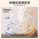Midea Huayang 0 glue all-glass health kettle, multi-function tea kettle, mother and baby kettle, constant temperature electric kettle, fully automatic all-in-one tea maker 1.2L YS12B302J