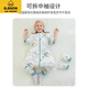G.DUCKKIDSGDUCKKIDS sleeping bag children's constant temperature silk fiber type a baby split-legged sleeping bag quilted spring and autumn winter style thickened manor sleeping rabbit spring and autumn thin cotton M clothing length 75cm height 75-95cm